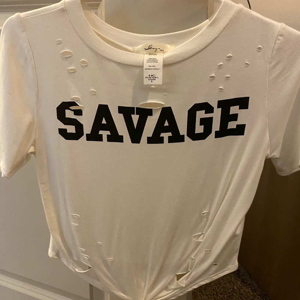 SAVAGE baby! Brand new crop top from TJMaxx